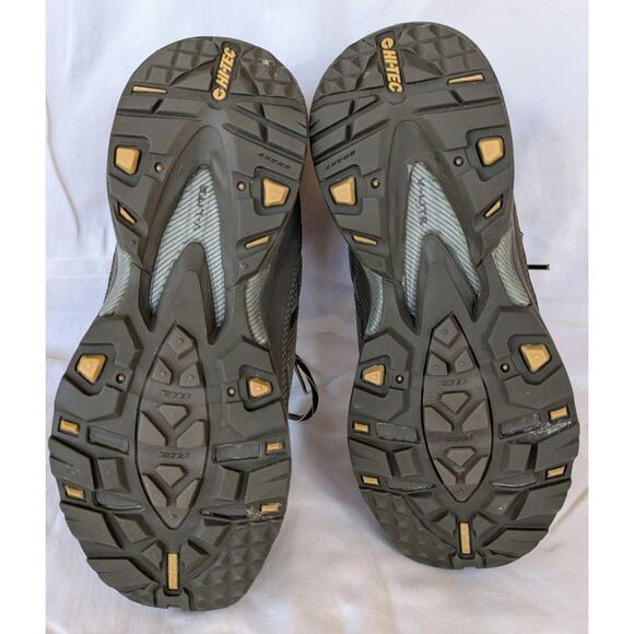 Women’s Hi-Tec V-Lite Lightning waterproof Hiking Shoe Boot Grey Brown Size 7 - Picture 4 of 8